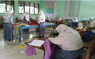 Ujian Kompetensi Tata Busana